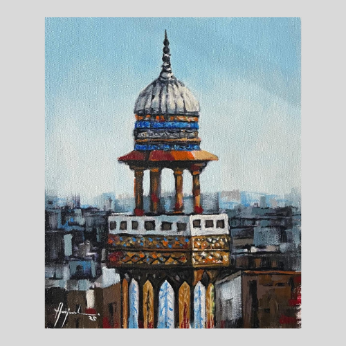 Masjid Minar art | Hand painting | Al Hadi Arts Gallery