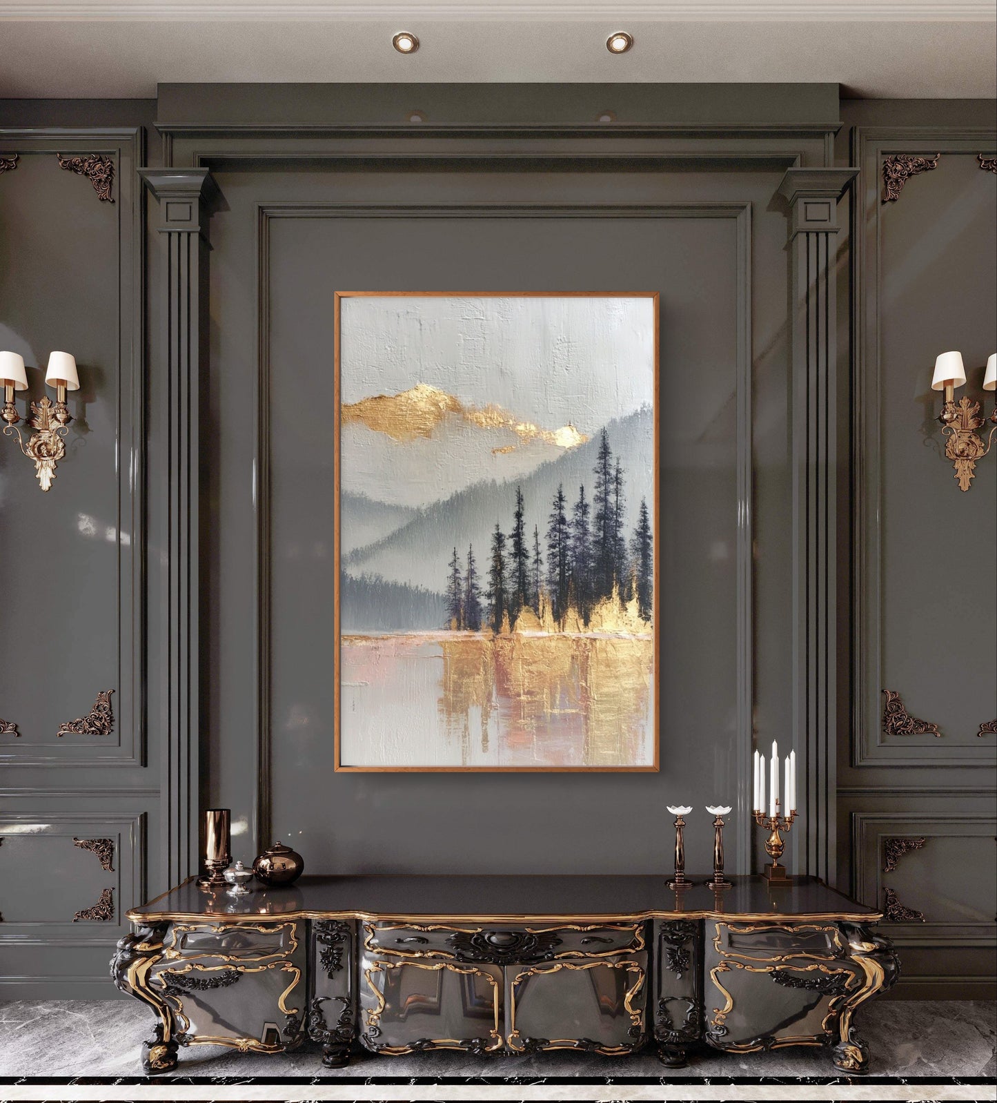 Urban Mystic Artworks abstract painting | Hand painting | Al Hadi Arts Gallery