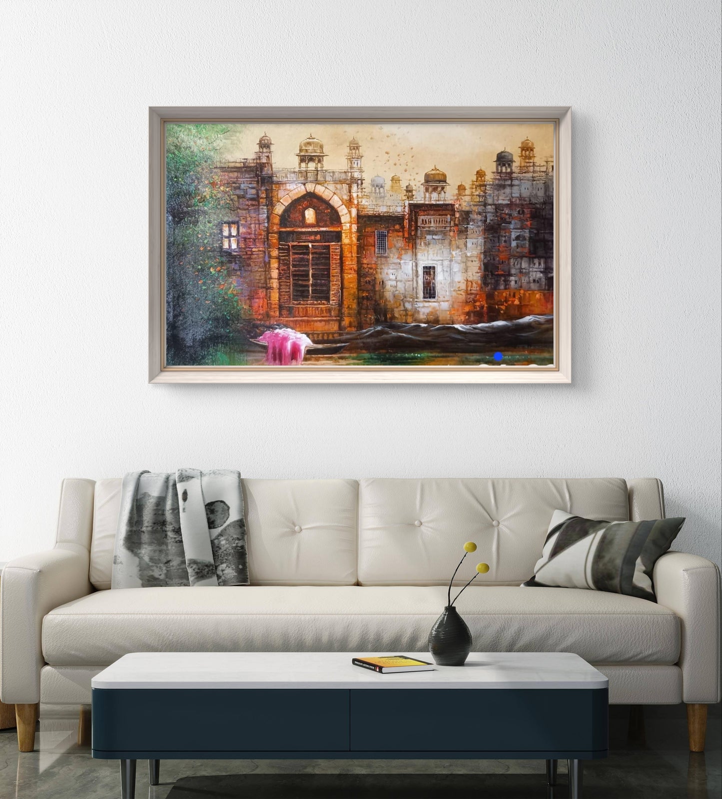 Old building painting