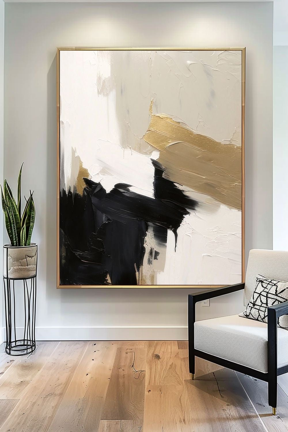 Elegant brush strokes| Hand painting | Al Hadi Arts Gallery