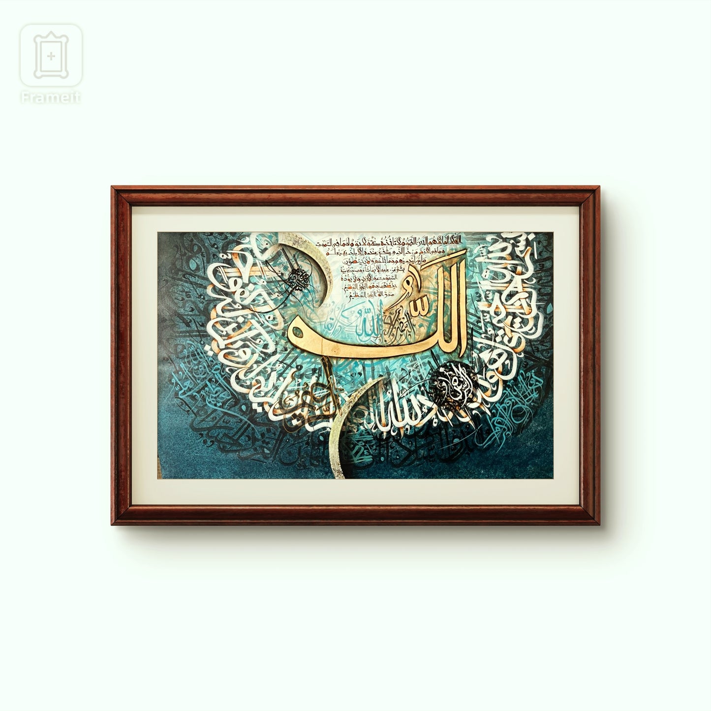 Arabic Canvas Painting | Hand painting | Al Hadi Arts Gallery