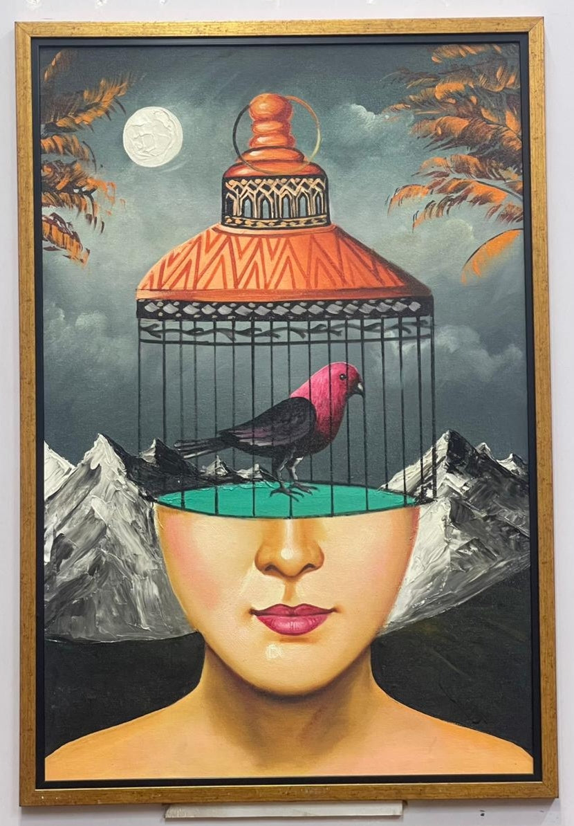 Bird in Cage Concept art