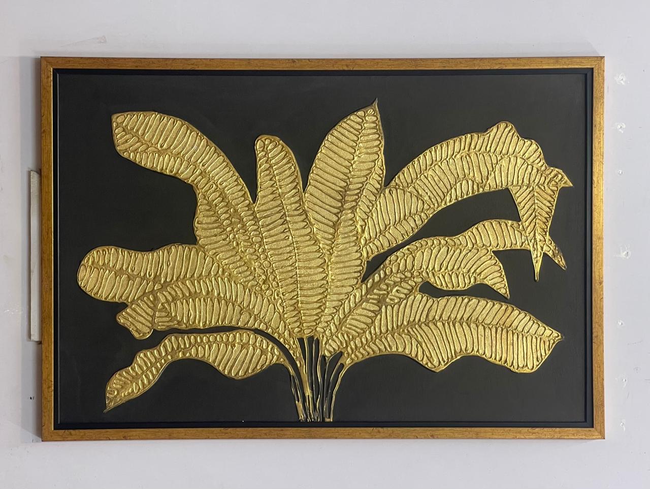 Abstract leaf Painting