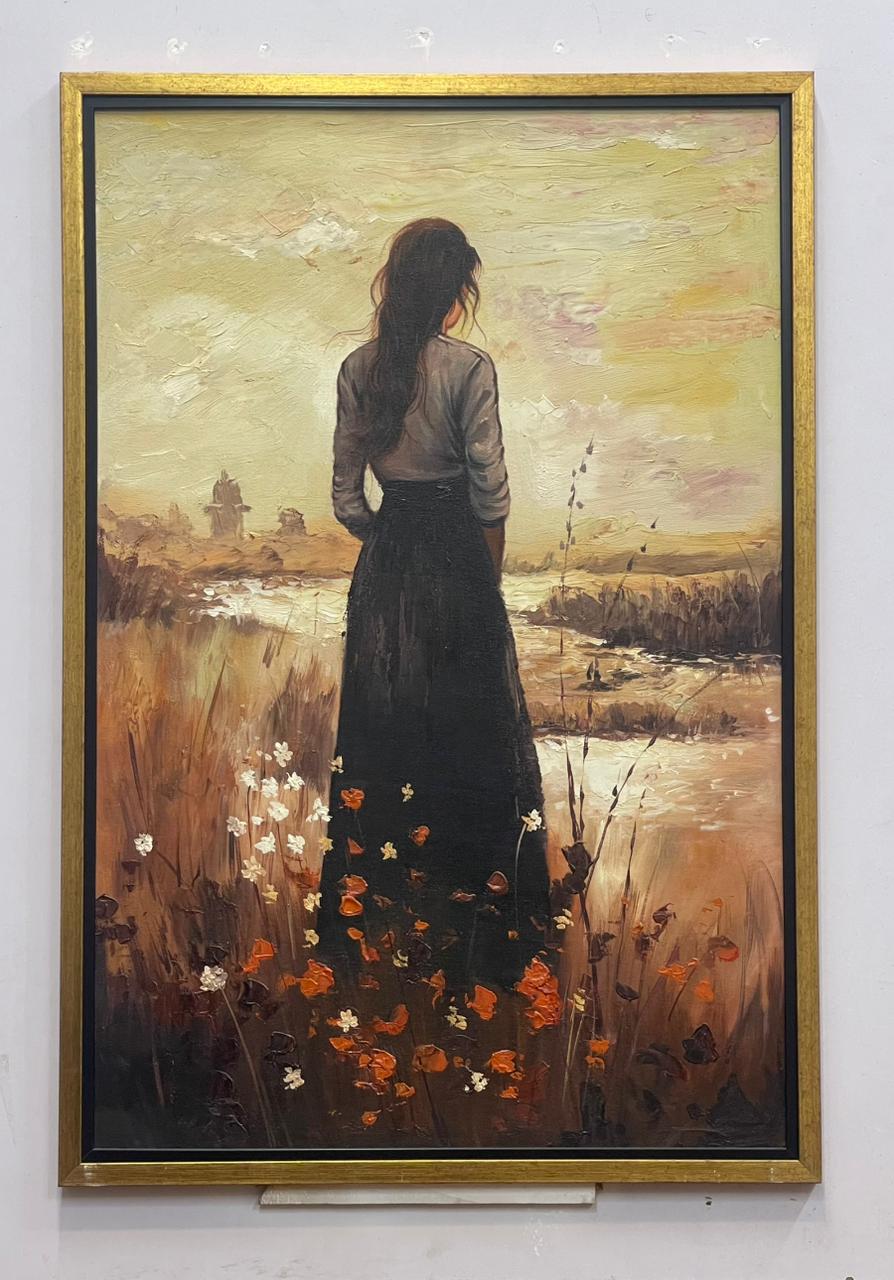 "Golden Sunset Landscape