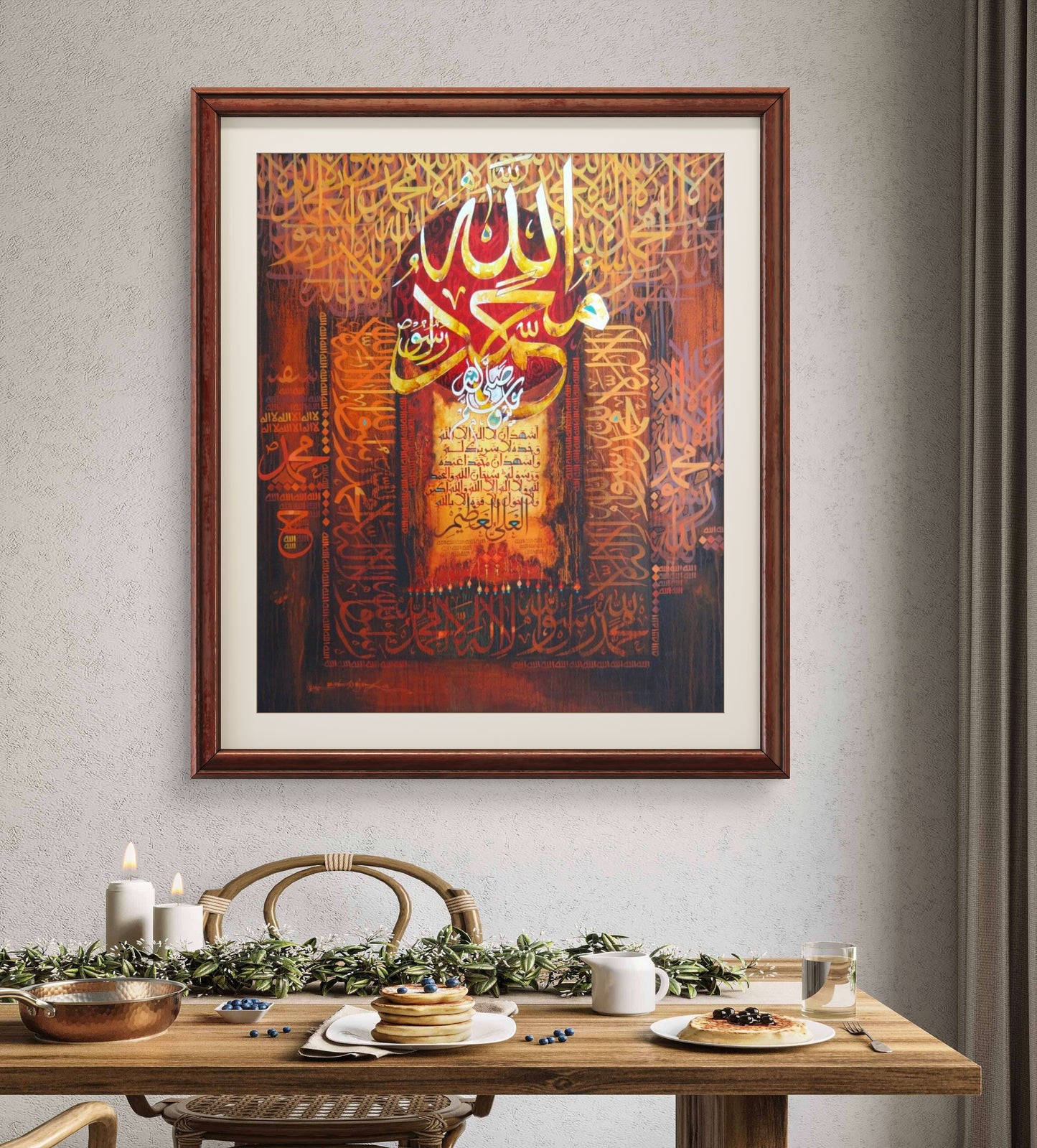 antique calligraphy masterpiece