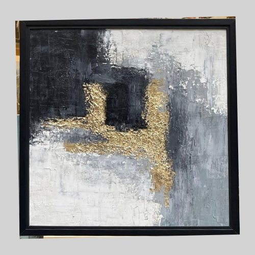 Modern Canvas Abstract Art  | Hand Painting | Al Hadi Arts Gallery