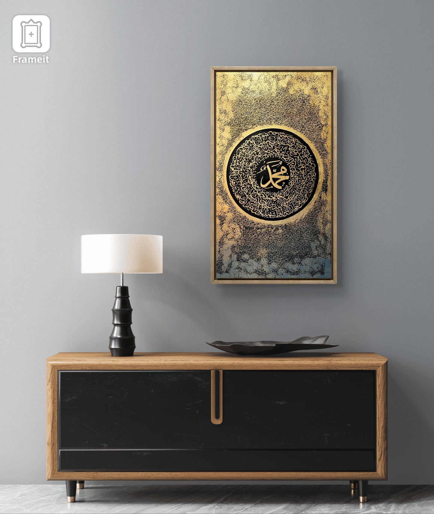 Allah Mohammed 99names  calligraphy  | Calligraphy | Al Hadi Arts Gallery