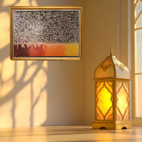 Surah Rehman  calligraphy