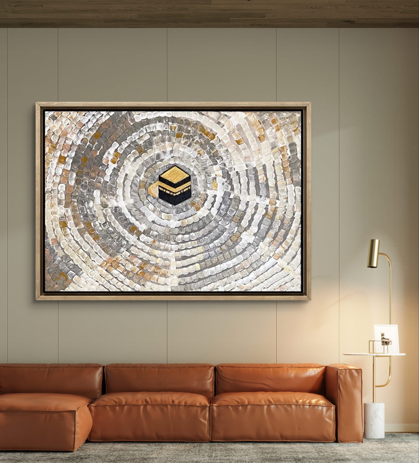 Allah ka Ghar Wall painting | Hand painting  | Al Hadi Arts Gallery