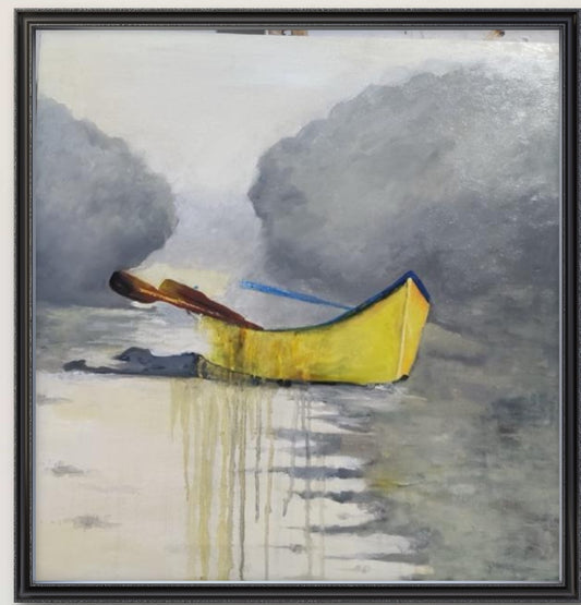 Boat art Painting| Hand painting | Al Hadi Arts Gallery