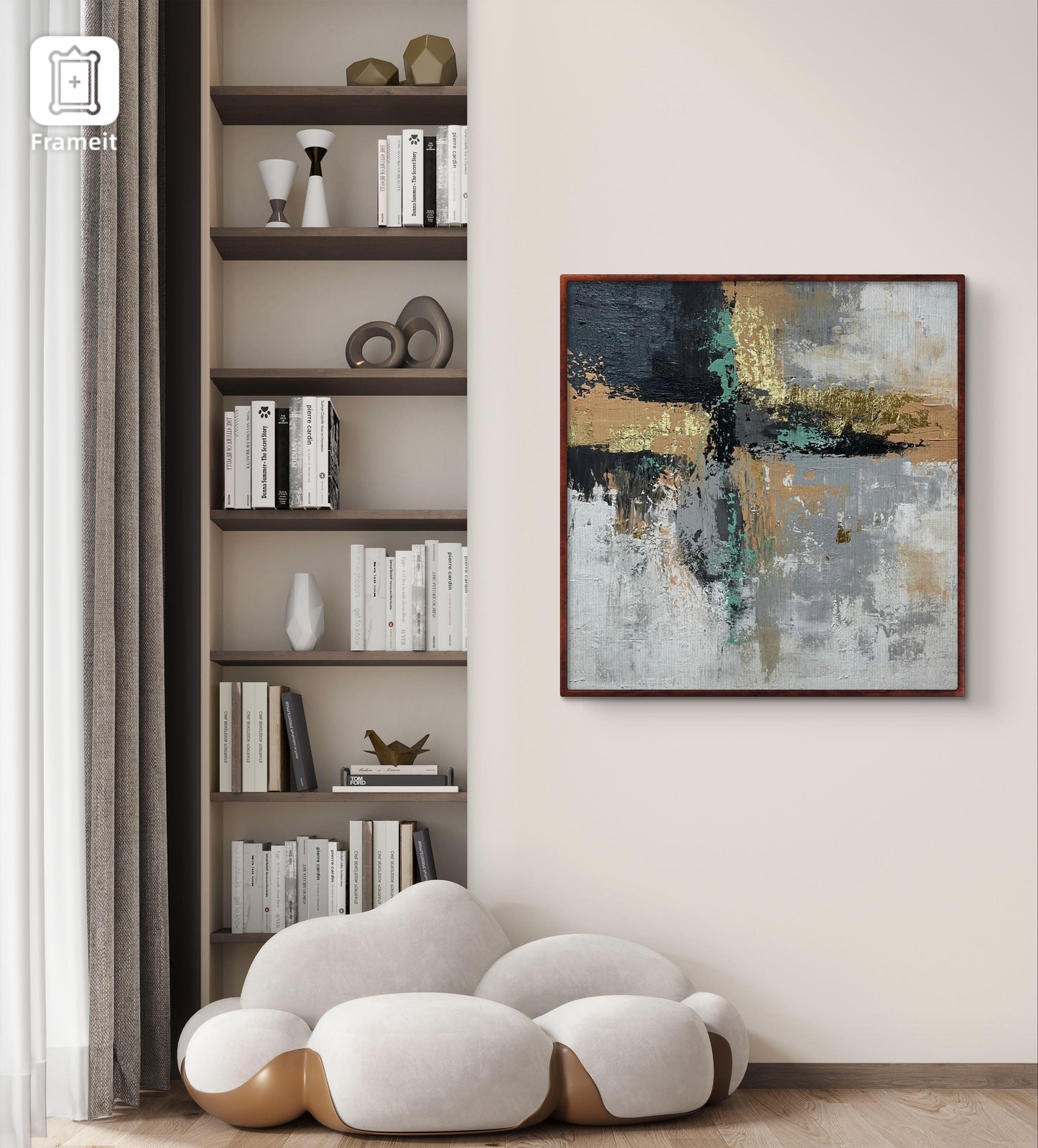 Abstract Aura Art  | Hand Painting | Al Hadi Arts Gallery