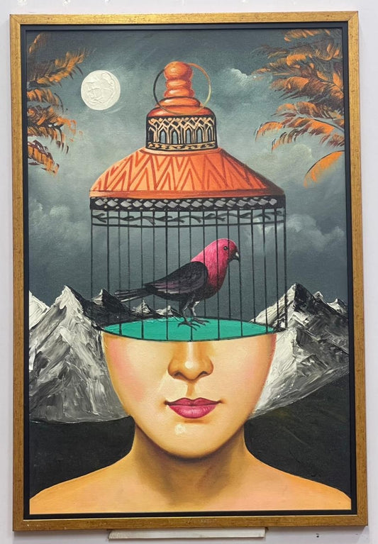 Bird in Cage Concept art