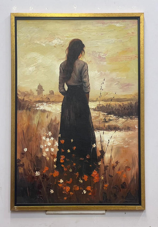 "Golden Sunset Landscape