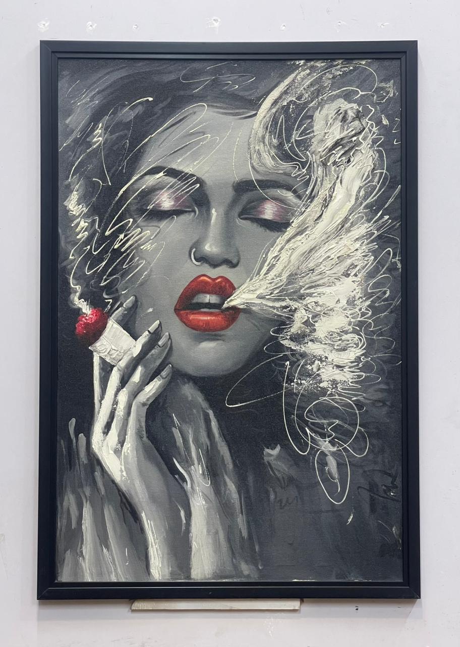 Splash Portrait  art