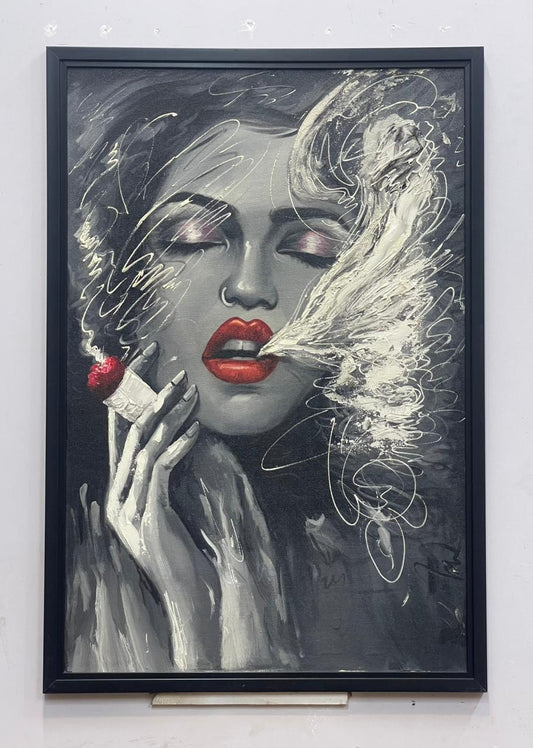 Splash Portrait  art